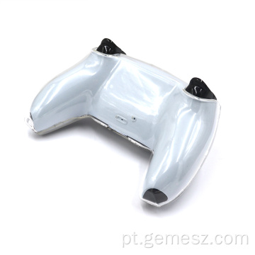 Capa de capa de controlador rígido de cristal para PS5